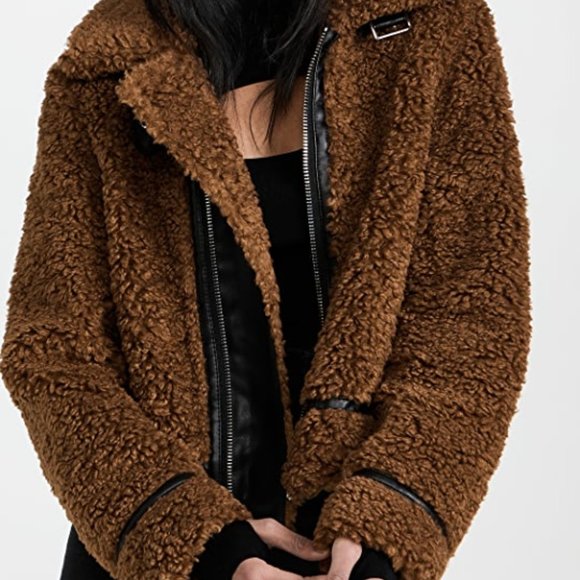 STAND STUDIO - Audrey Jacket - Size EU 40 - Sherpa - Picture 1 of 3